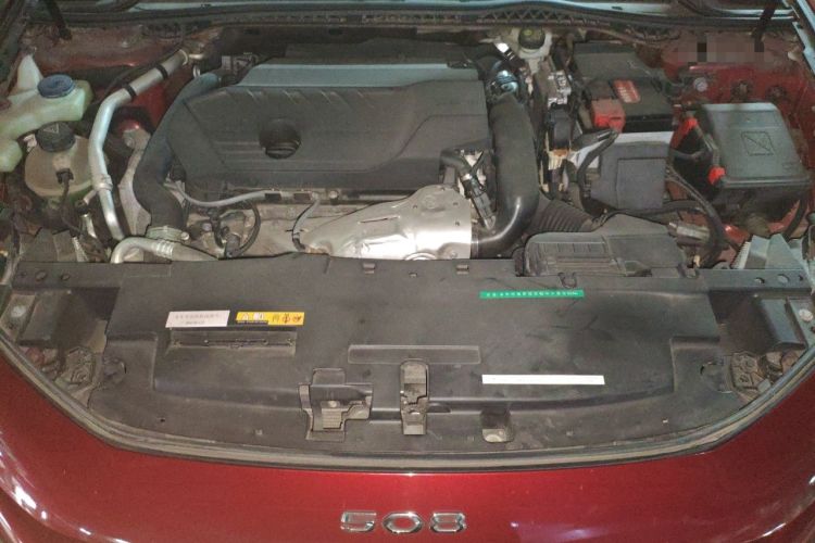 Used Peugeot 508 2019 508L 400THP PureTech Driving Control Version China VI Standard Engine Bay