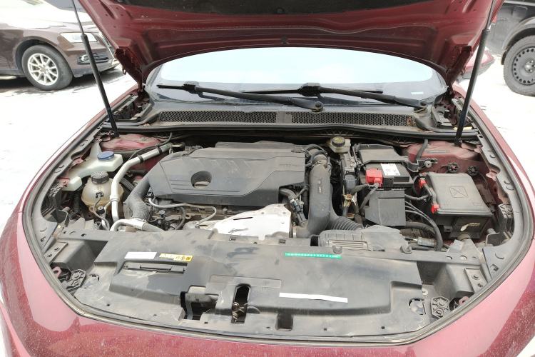 Used Peugeot 508 2019 508L 400THP PureTech Driving Control Version China VI Standard Engine Bay
