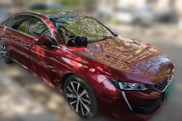 Used Peugeot 508 2019 508L 400THP PureTech Passion Edition China VI standard Front Right 45 Deg