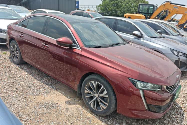 Used Peugeot 508 2019 508L 400THP PureTech Driving Control Version China VI Standard Front Right 45 Deg