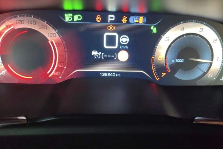 Used Peugeot 508 2019 508L 400THP PureTech Passion Edition China VI standard Odometer Close Up