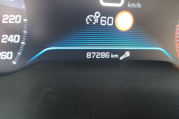 Used Peugeot 508 2019 508L 400THP PureTech X Phoenix Edition China VI Standard Odometer Close Up