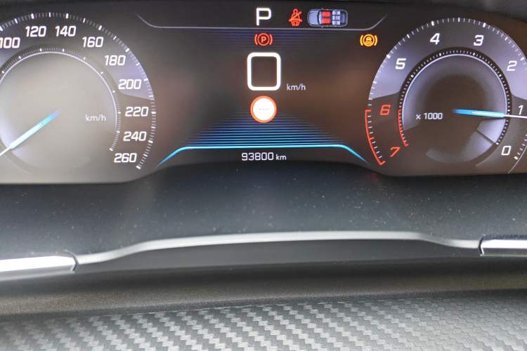 Used Peugeot 508 2019 508L 400THP PureTech Passion Edition China VI standard Odometer Close Up
