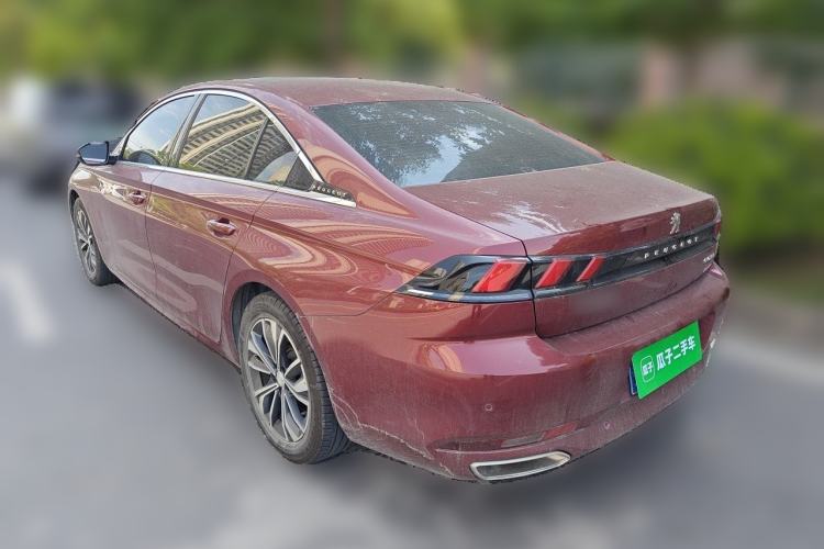 Used Peugeot 508 2019 508L 400THP PureTech Driving Control Version China VI Standard Rear Left 45 Deg