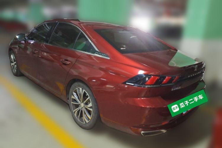 Used Peugeot 508 2019 508L 400THP PureTech Driving Control Version China VI Standard Rear Left 45 Deg