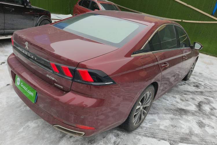 Used Peugeot 508 2019 508L 400THP PureTech Driving Control Version China VI Standard Rear Right 45 Deg