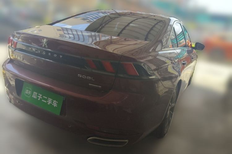 Used Peugeot 508 2019 508L 400THP PureTech Driving Control Version China VI Standard Rear Right 45 Deg