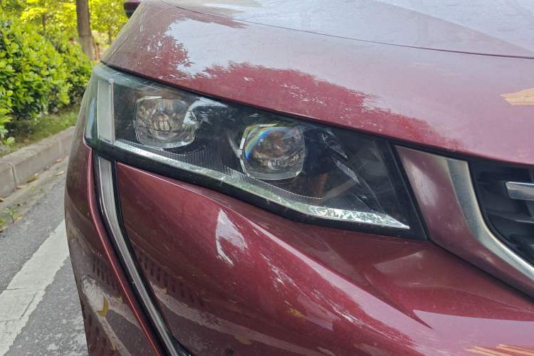 Used Peugeot 508 2019 508L 400THP PureTech Driving Control Version China VI Standard Right Front Headlight