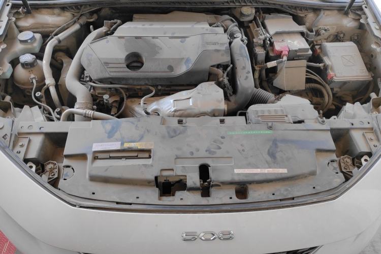Used Peugeot 508 2019 508L 400THP PureTech Driving Control Version China VI Standard Engine Bay