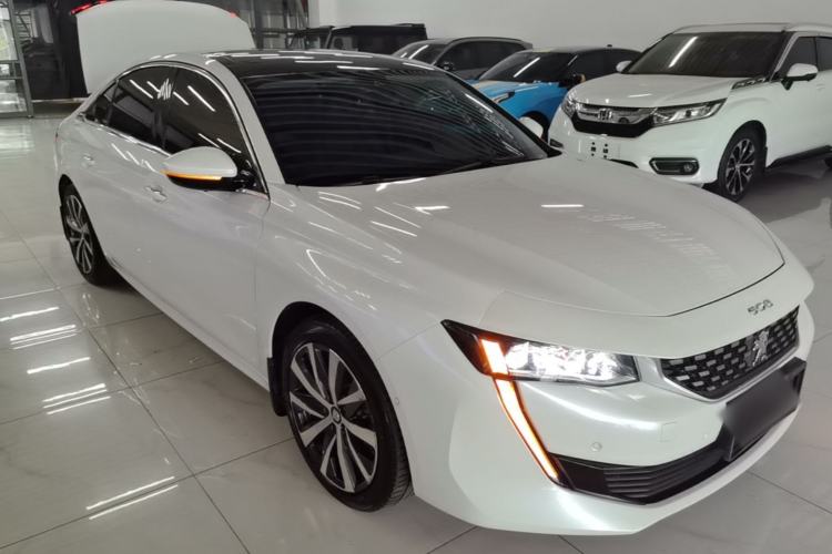 Used Peugeot 508 2019 508L 400THP PureTech Passion Edition China VI standard Front Right 45 Deg