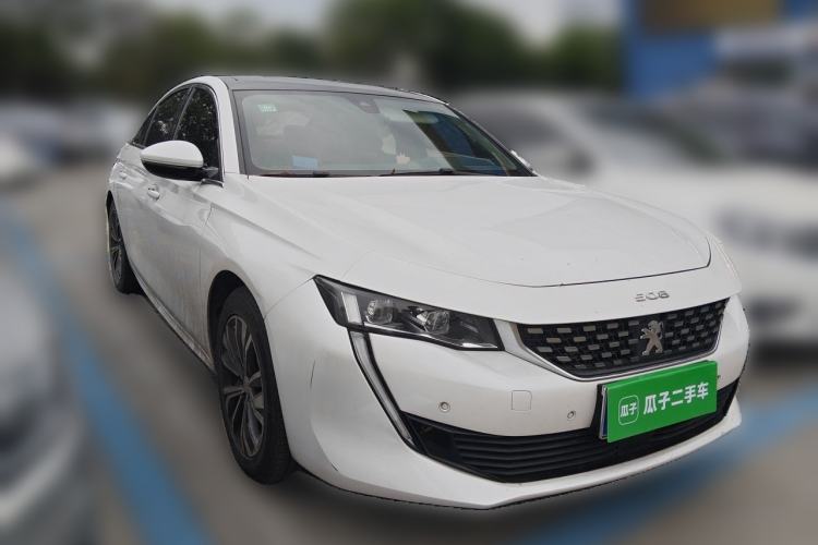 Used Peugeot 508 2019 508L 400THP PureTech Driving Control Version China VI Standard Front Right 45 Deg