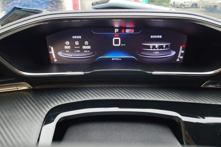 Used Peugeot 508 2019 508L 350THP PureTech Driving Fun Edition China V Standard Instrument Cluster