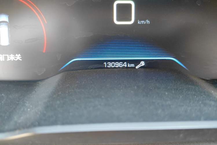 Used Peugeot 508 2019 508L 400THP PureTech Driving Control Version China VI Standard Odometer Close Up