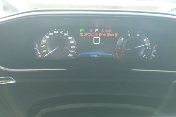 Used Peugeot 508 2019 508L 400THP PureTech Driving Control Version China VI Standard Odometer Close Up