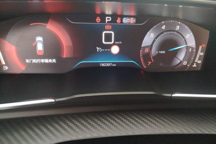 Used Peugeot 508 2019 508L 400THP PureTech Passion Edition China VI standard Odometer Close Up