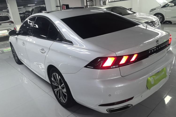 Used Peugeot 508 2019 508L 400THP PureTech Driving Control Version China VI Standard Rear Left 45 Deg