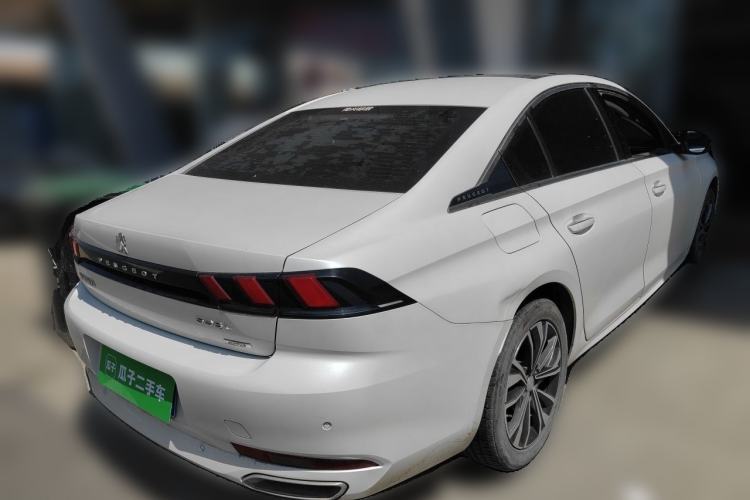 Used Peugeot 508 2019 508L 400THP PureTech Driving Control Version China VI Standard Rear Right 45 Deg