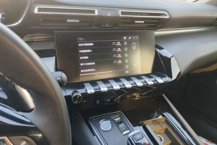 Used Peugeot 508 2021 508L 400THP PureTech Driving Control Edition Audio And AC Panel