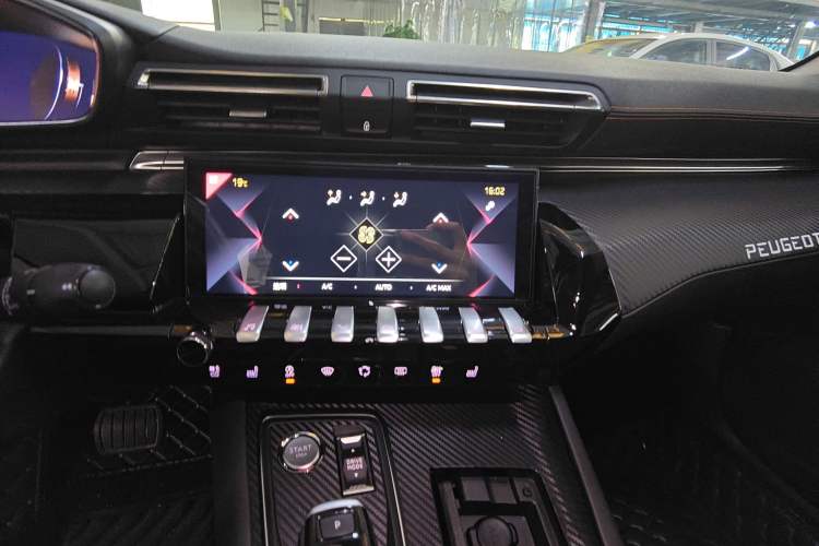 Used Peugeot 508 2021 508L 400THP PureTech Driving Control Edition Audio And AC Panel