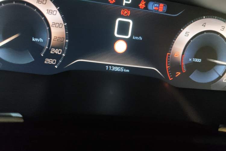 Used Peugeot 508 2021 508L 400THP PureTech Driving Control Edition Odometer Close Up