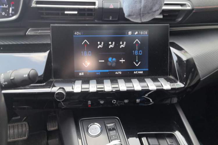 Used Peugeot 508 2021 508L 400THP PureTech Driving Control Edition Audio And AC Panel