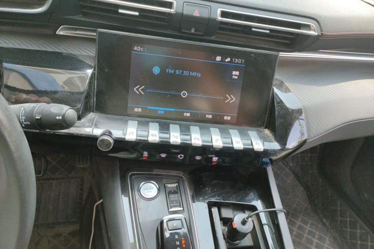 Used Peugeot 508 2021 508L 400THP PureTech Driving Control Edition Audio And AC Panel