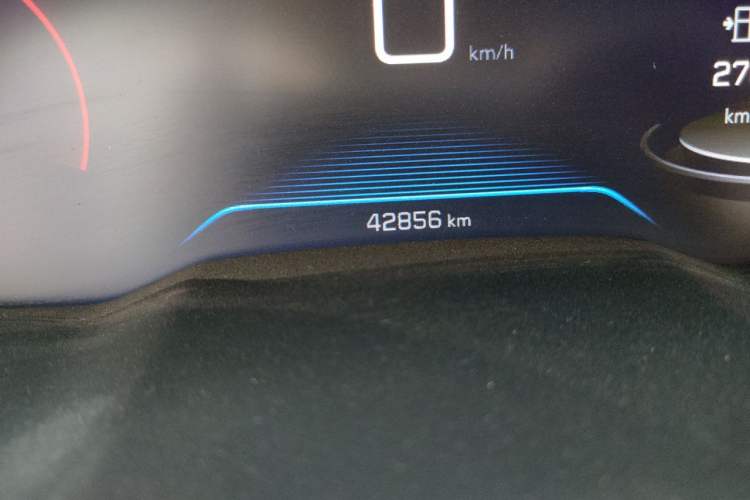 Used Peugeot 508 2021 508L 400THP PureTech Driving Control Edition Odometer Close Up
