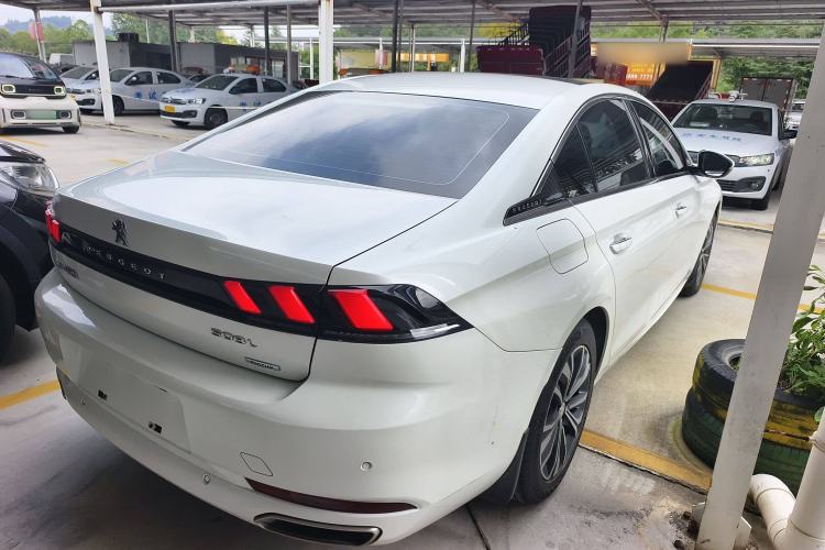 Used Peugeot 508 2021 508L 400THP PureTech Driving Control Edition Rear Right 45 Deg