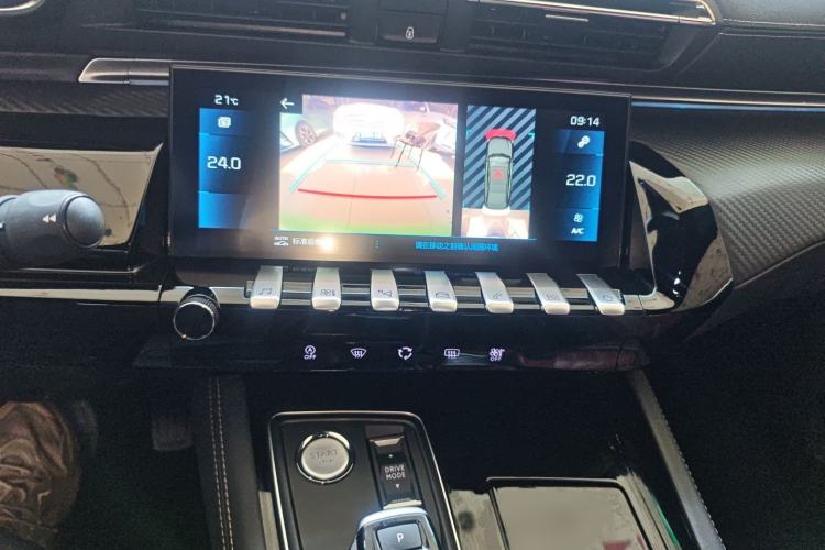Used Peugeot 508 2022 508L 400THP PureTech Driving Edition Audio And AC Panel