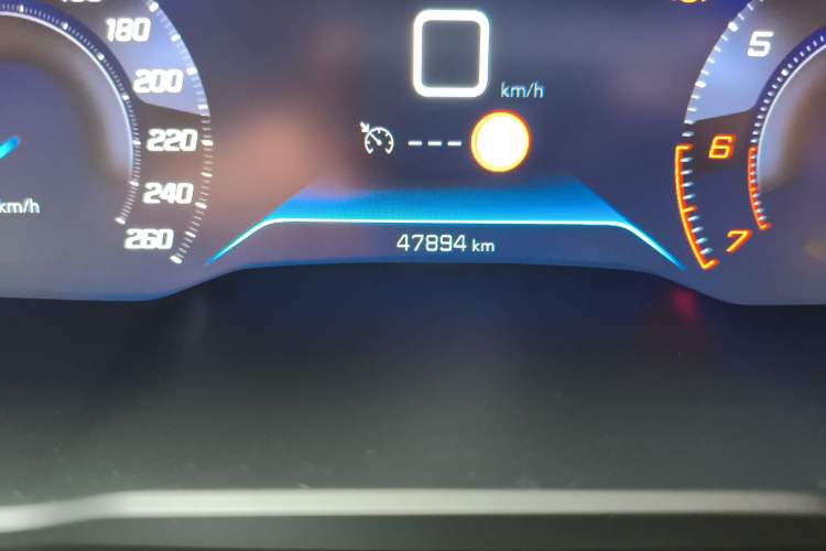 Used Peugeot 508 2022 508L 400THP PureTech Driving Edition Odometer Close Up