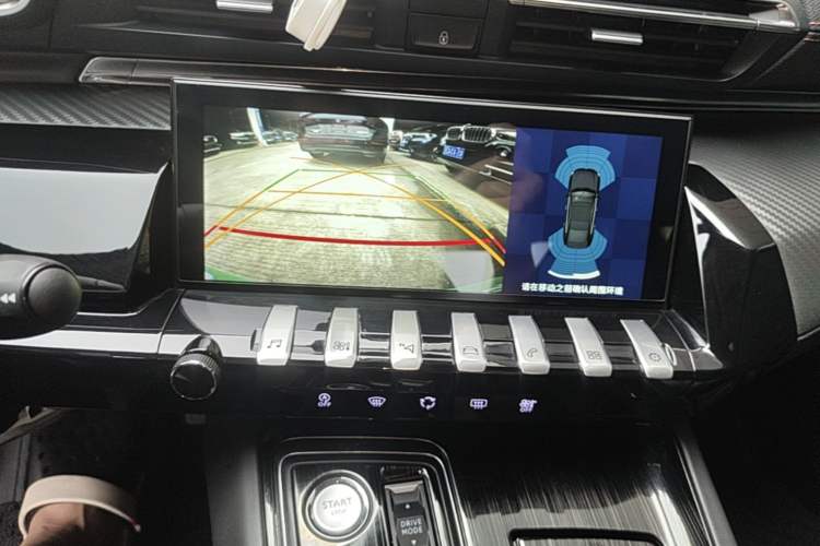 Used Peugeot 508 2022 508L 400THP PureTech Driving Control Edition Audio And AC Panel