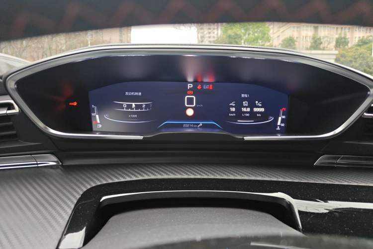 Used Peugeot 508 2022 508L 400THP PureTech Driving Control Edition Odometer Close Up