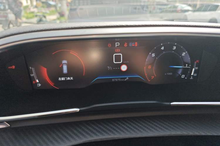 Used Peugeot 508 2022 508L 400THP PureTech Driving Control Edition Odometer Close Up
