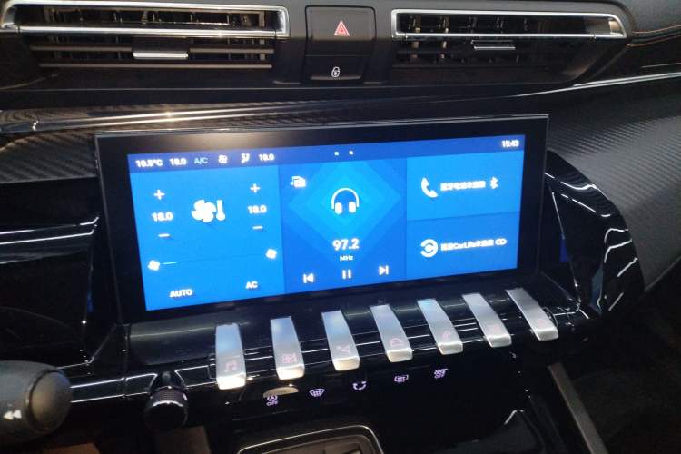 Used Peugeot 508 2022 508L 400THP PureTech Driving Control Edition Audio And AC Panel
