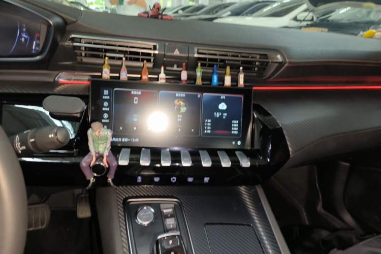 Used Peugeot 508 2022 508L 400THP PureTech Driving Control Edition Audio And AC Panel