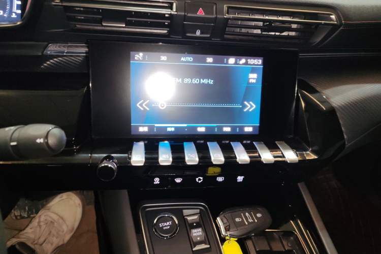 Used Peugeot 508 2022 508L 360THP PureTech Pioneer Edition Audio And AC Panel