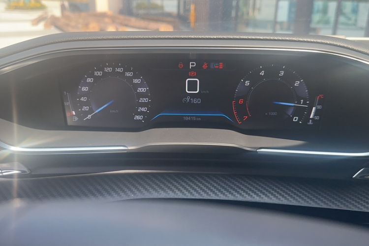 Used Peugeot 508 2022 508L 360THP PureTech Driving Fun Edition Odometer Close Up