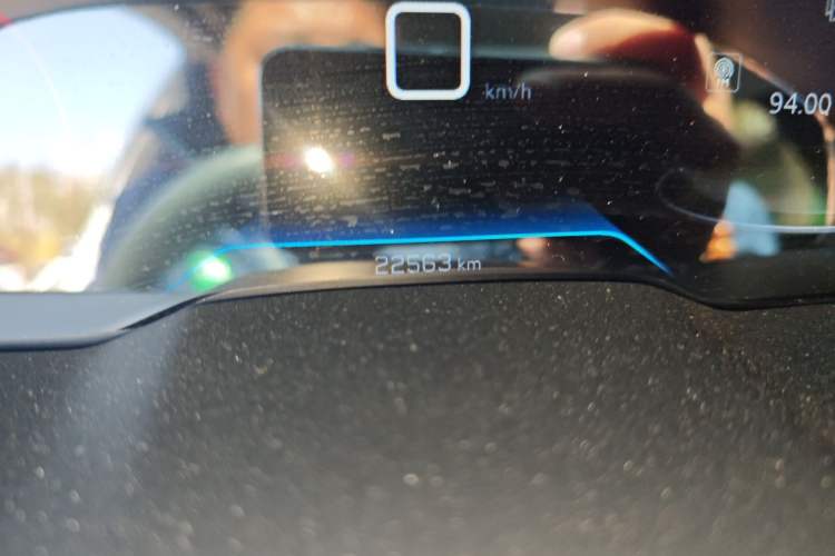 Used Peugeot 508 2022 508L 360THP PureTech Pioneer Edition Odometer Close Up