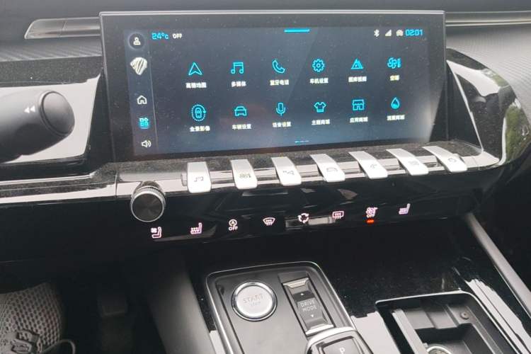 Used Peugeot 508 2023 508L 400THP Driving Flagship Edition Audio And AC Panel