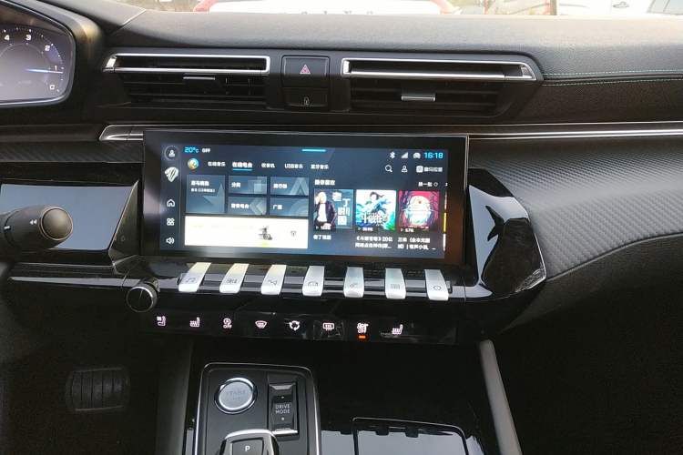 Used Peugeot 508 2023 508L 400THP Driving Flagship Edition Audio And AC Panel