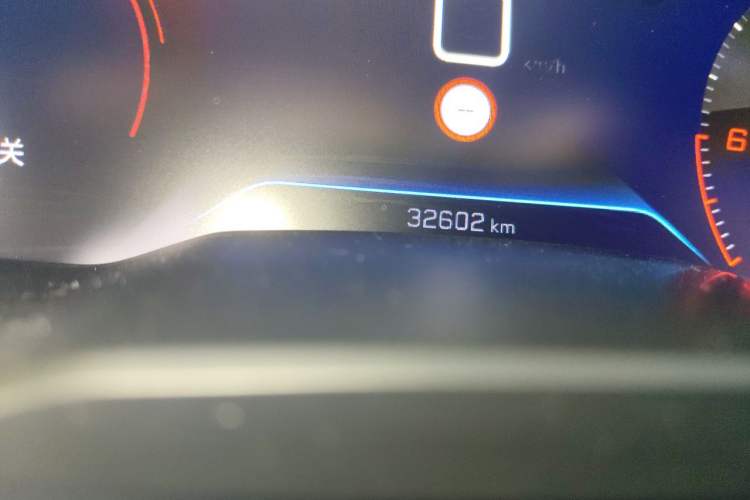 Used Peugeot 508 2023 508L 400THP Driving Flagship Edition Odometer Close Up