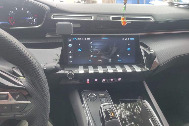 Used Peugeot 508 2023 508L 400THP Driving Control Flagship Edition Audio And AC Panel