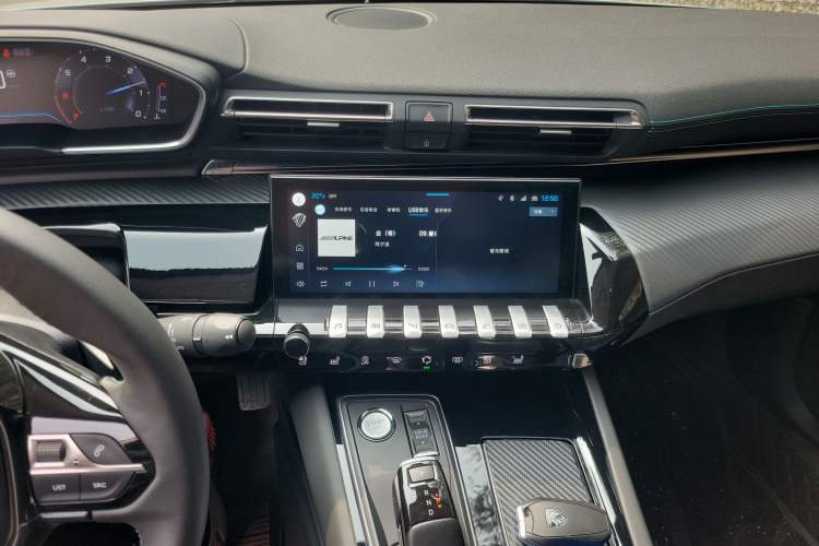Used Peugeot 508 2023 508L 400THP Driving Flagship Edition Audio And AC Panel