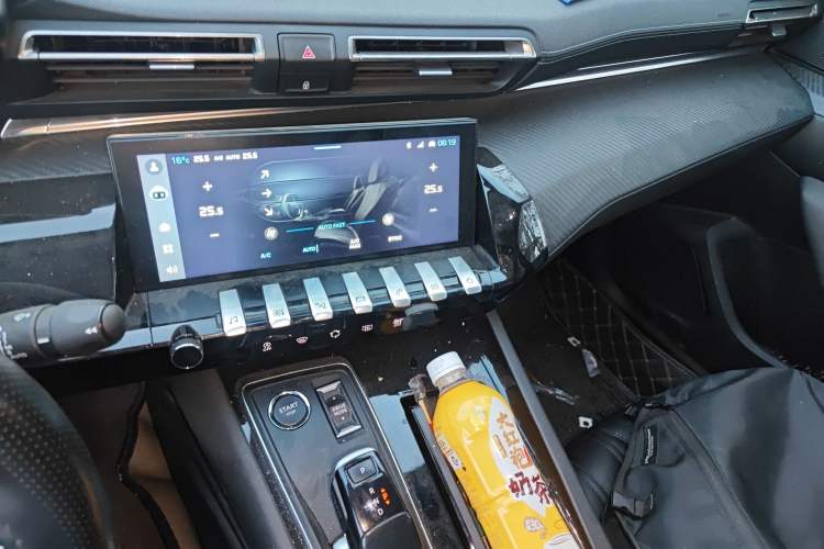 Used Peugeot 508 2023 508L 400THP Driving Control Flagship Edition Audio And AC Panel