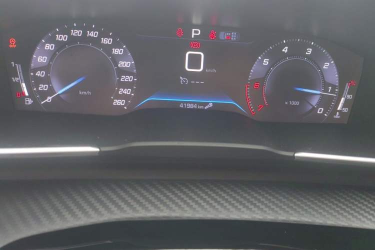 Used Peugeot 508 2023 508L 400THP Driving Control Flagship Edition Odometer Close Up