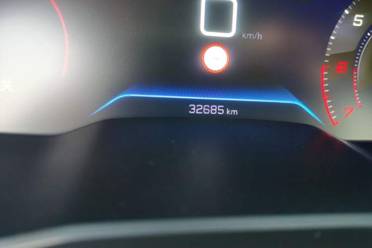 Used Peugeot 508 2023 508L 400THP Driving Flagship Edition Odometer Close Up