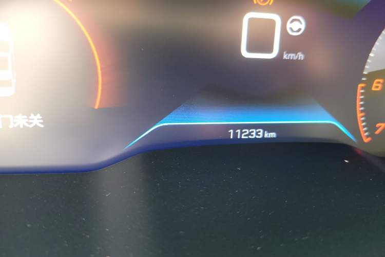 Used Peugeot 508 2023 508L 400THP Driving Flagship Edition Odometer Close Up