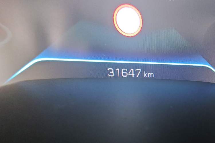 Used Peugeot 508 2023 508L 400THP Driving Flagship Edition Odometer Close Up