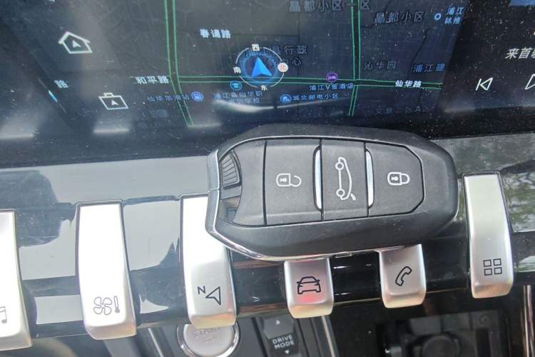 Used Peugeot 508 2023 508L 400THP Driving Flagship Edition Vehicle Key