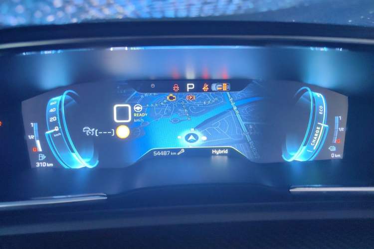 Used Peugeot 508L New Energy 2021 1.6T Plug-in Hybrid Tech Edition Instrument Cluster